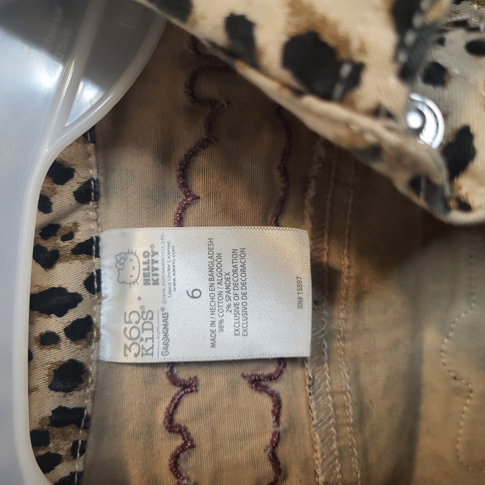 Hello Kitty Leopard Print Jacket - Picture 6 of 9